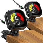 2pack New Bee Guitar Tuner Clip-on Rechargeable With Color Screen 360 Black. Fixed Price $35.62.