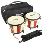 Rockjam 7" And 8" Bongo Drum Set With Padded Bag Tuning Key. Fixed Price $61.86.