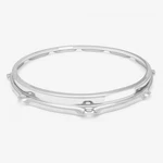 S-hoop Drum Hoop 14" 10-hole Snare Side, Chrome. Fixed Price $20.99.