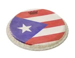 Conga Drumhead Remo, Tucked, Skyndeep Puerto Rico Flag Graphic, M7-1250-s6-sd008. Fixed Price $110.00.