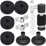 Facmogu 13pcs Cymbal Replacement Accessories, Standard Hi-hat Clutch, Drum Cy.... Fixed Price $24.32.