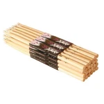 Maple Drum Sticks 5a Wood Tip 12-pair - On-stage. Fixed Price $83.26.