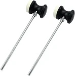 Hordion 2pcs Bass Drum Pedal Beater Double Sided Kick Stainless S.... Fixed Price $13.95.