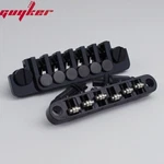 Guyker Tune-o-matic Roller Saddle Guitar Bridge +vintage Tailpiece Black. Fixed Price $38.00.