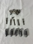 5 Vintage Rogers Drums Bread And Butter B&b 3920 Peanut Lugs 1.25 Hole Spacing. Fixed Price $50.00.