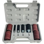 20 Piece Drill Press Sanding Drum Kit, 80/120 Grit Band Sleeves Rubbe.... Fixed Price $30.34.