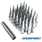 Jdmspeed Chrome 32 Pc Set Spike Lug Nuts 9/16" For Dodge Ram 2500 3500 1994-2011. Fixed Price $46.99.