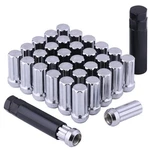 Chrome M14x1.5 Lug Nuts - 32 Pack, 2" Tall, Fit Ford F250 F350, Chevy Silvera.... Fixed Price $38.18.