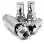 Lug Wheel Lock Nuts 14x2 Bulge Acorn 1.9" Locking Lugs Set Of 4 With Key (chr.... Fixed Price $65.16.