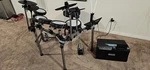 Simmons Titan 50 And Da2110 Amplifier Set. Fixed Price $450.00.