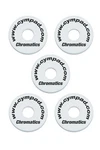 Cympad - Cs15/5w Chromatics Set 40/15mm White (5-pieces) Crash. Fixed Price $9.99.