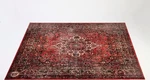 Vintage Persian Style Drum Rug 5.34' X 4.65'. Fixed Price $124.99.