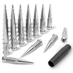 32 Pcs M14x1.5 Spike Lug Nuts Chrome, Fits Chevy Silverado Gmc Sierra F250 F350. Fixed Price $77.66.