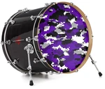 Vinyl Decal Skin For 26" Bass Kick Drum Heads Wraptorcamo Digital Camo Purple. Fixed Price $47.95.