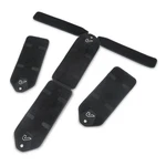 Gruv Gear Nanomat Drum Mat, Double Pedal Black. Fixed Price $105.99.