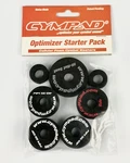 Cympad Optimizer 5-piece Starter Pack - 3x 40/15mm, 1x Hihat, Ride (ossp). Fixed Price $15.99.