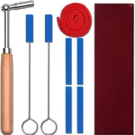 Melha Professional Piano Tuning Kit, 9 Pcs Tuner Wrench Hammer Tunin. Fixed Price $46.99.