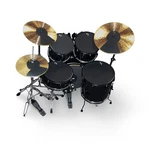 Vic Firth Mutepp4 - Pack-10,12,14(2),22"hh+2cym Percussion Accessories. Fixed Price $126.71.
