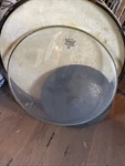 Nos Remo Ambassador Clear Bass Drum Head 26". Fixed Price $77.00.