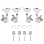 4pcs Yootones Sealed Bass Tuning Pegs Machine Heads 2r2l Compatible Silver. Fixed Price $17.57.