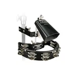 Rhythm Tech Rtdkp Drum Kit Pack With Tamborine, Cowbell And Clamp. Fixed Price $119.99.
