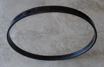 Original 1986 Pearl Drums 22" Wood Bass Drum Hoop Black Wrap Inlay. Fixed Price $120.00.