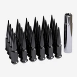 M14x1.5 Black Spike Lug Nuts - 24pcs Wheel Set Compatible With 12-17 Ram.... Fixed Price $52.14.