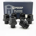 6pcs 19mm Sleeve Wheel Lug Nuts M22x1.5 Thread 33mm Hex Skirt Flange For Semis. Fixed Price $69.00.