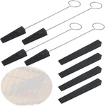 Rubber Piano Tuning Mute, Professional Tools Kit, 8pcs Black Pia.... Fixed Price $15.23.