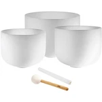 Meinl Sonic Energy 3-piece Crystal Singing Bowl Set, A4/f4/d4, 432 Hz. Fixed Price $699.00.