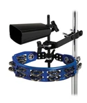 Latin Percussion Lp160ny-k Cyclops Tambourine With City Cowbell And Mount Pack. Fixed Price $79.99.