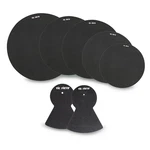 Vic Firth Drum Set Mute Pre-pack 10,12,14,14,18 In.,hi-hat,and Cymbal (2). Fixed Price $99.99.