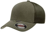 Flexfit Melange Unipanel Trucker Cap Large-x-large Olive. Fixed Price $20.34.