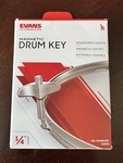 Evans Magnetic Head Drum Key Free Shipping New In Box. Fixed Price $12.99.