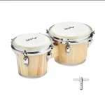 Lesage Bongos Drum For Kids Adults Beginner 7 In And 8 Natural Wood.. Fixed Price $32.99.