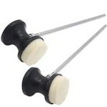 Cheerock 2pcs Double-sided Bass Drum Pedal Beater, Double Kick Black. Fixed Price $16.99.