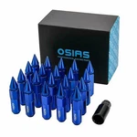 Osias 20pcs M12x1.5 Racing Wheel 60mm Lug Nuts With Socket Key For Honda Blue. Fixed Price $19.99.