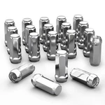 Yizbap 20pcs 1/2-20 Lug Nuts, 1/2 X20 Chrome Nut Closed End Bulge Acorn, .... Fixed Price $34.09.