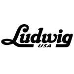 Ludwig Script Logo Decal 6.5"x2.5". Fixed Price $10.99.