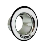 Kickport Sonic Enhancement Bass Drum Port Insert Chrome. Fixed Price $57.99.