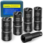 Thinkpro Lug Nut Removal Tool,5 Piece Wheel Lock Remover Kit Double Black. Fixed Price $55.99.
