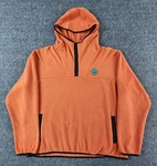 Outdoor Afro X Rei Co-op Jacket Mens Xl Orange Fleece Hal1/4 Zip Pullover Hoodie. Fixed Price $38.50.