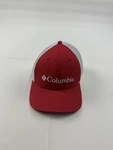 Columbia Hat Cap Fitted Mens L/xl Red White Mesh Trucker Flexfit Casual Logo. Fixed Price $19.83.