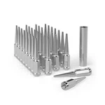 32 Pcs Chrome M14x1.5 Spike Wheel Lug Nuts, Closed End Nuts With 1 .... Fixed Price $59.79.