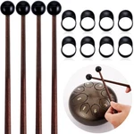 "4 Pcs Steel Tongue Drum Mallets & Silicone Finger Picks For Glockenspiel". Fixed Price $19.52.