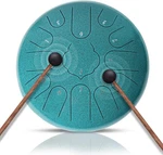 Nbmicso Steel Tongue Drum- 13 Note 12 Inches C-key Rain Drum Sound Healing. Fixed Price $72.99.