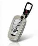 Yonufi For Ford Key Fob Cover Leather Case 1.8 X 6.3 0.78 Inches, Gray. Fixed Price $26.51.