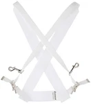 Ludwig Lf350w White Parade Marching Bass Drum Sling Band Straps .... Fixed Price $65.94.