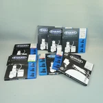 Lot Of 8 Evans Drum Heads, New Old Stock, 10" Ec, G1, Gc Clear, 8" G Plus. Fixed Price $79.20.