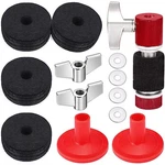 Facmogu 13pcs Cymbal Replacement Accessories, Standard Hi-hat Clutch, Drum Cy.... Fixed Price $24.93.